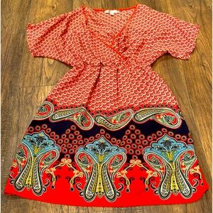 Women paisley print dress